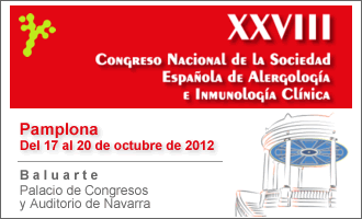 XXVIII Congreso de la SEAIC – Pamplona 2012 Sociedad Española de Alegología e Inmunología Clínica 2012