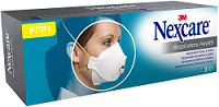 Mascarilla 3M Nexcare Polvo y Polen