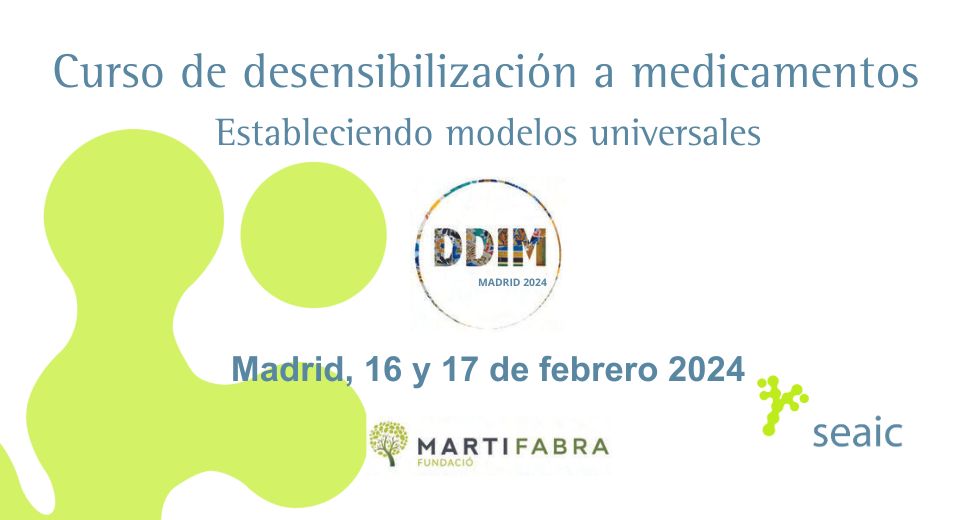 Curso Desensibilización a medicamentos DDIM 2024