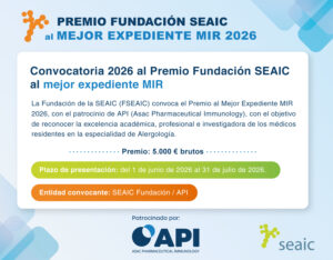 Premio SEAIC Mejor expediente MIR